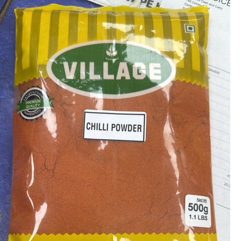 VILLAGE CHILLI POWDER 500G