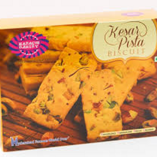 KARACHI KESAR PISTA BISCUIT 400G