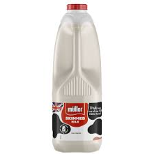 SKIMMED MILK 2 LT