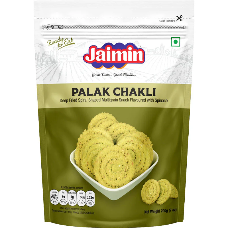 Jaimin Palak Chakari 200G