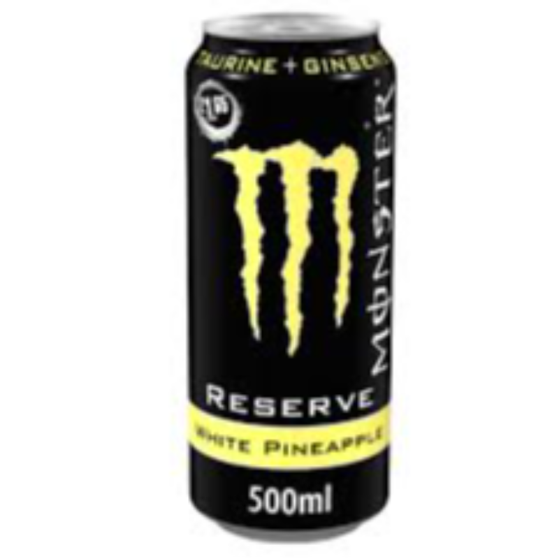 MONSTER ENERGY RESERVE WHITE PINEAPPLE