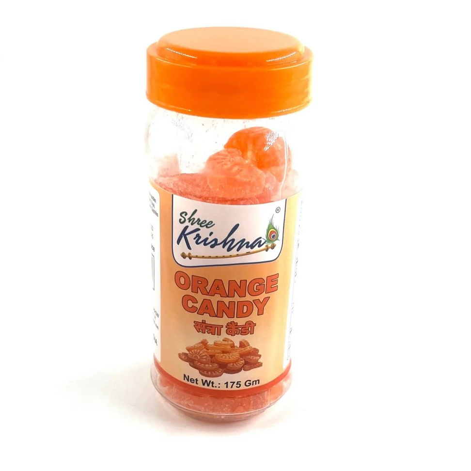 SHREE KRISHNA ORANGE CANDY 175G
