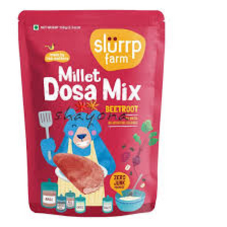 SLURPP FARM MILLET BEETROOT PAN CAKE