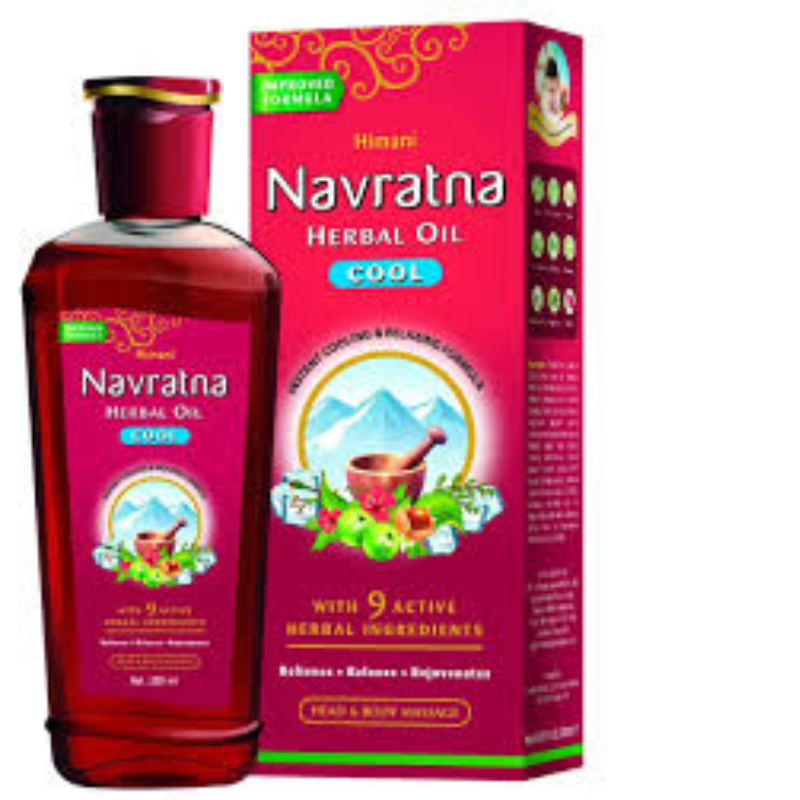 NAVRATNA HERBAL HAIR OIL 200ML 