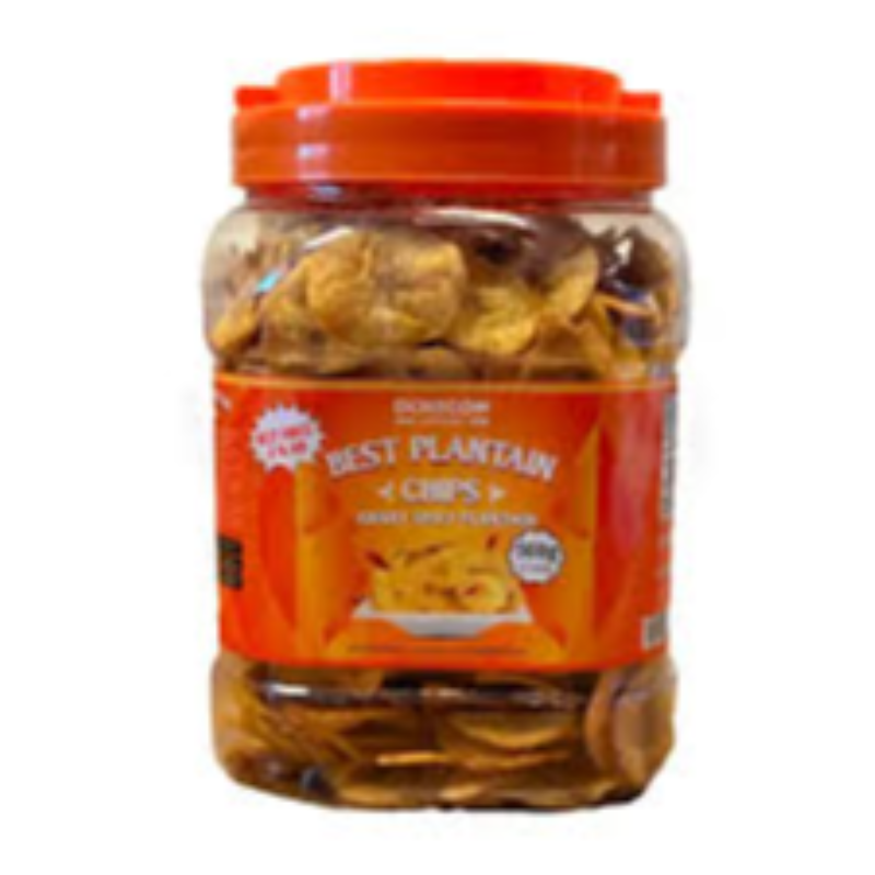 BEST PLANTAIN CHIPS  SWEET SPICY 500G 