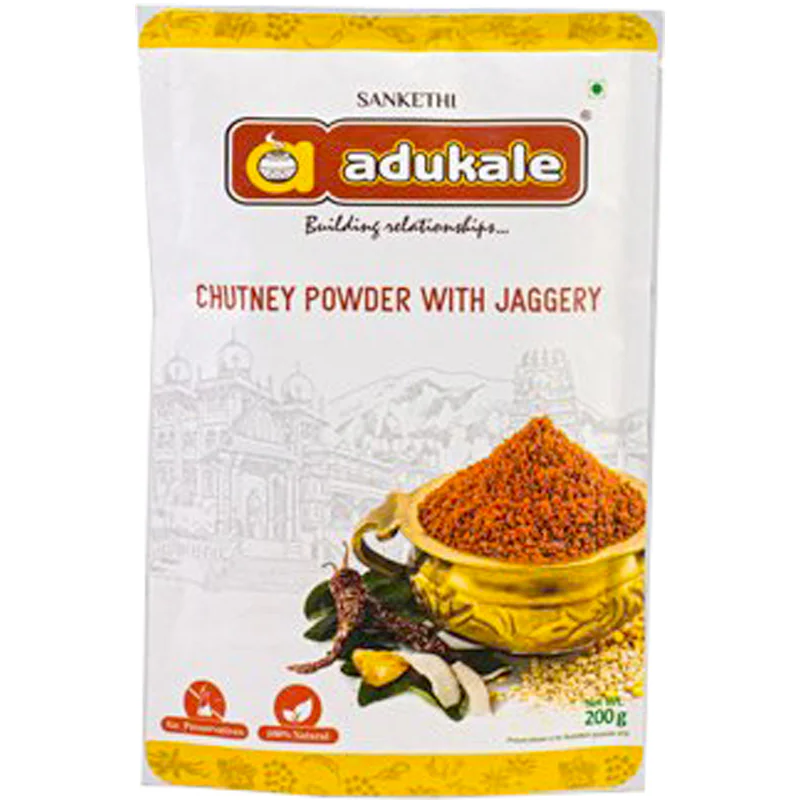 ADUKALE CHUTNEY WITH JAGGERY POWDER 200G