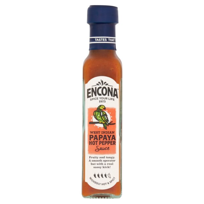 ENCONA PAPAYA HOT PEPPER SAUCE 142ML