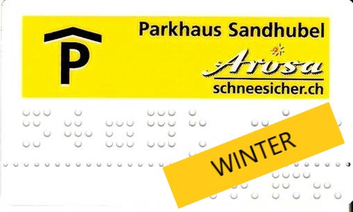 Depot Retour Karte (Laminiert)