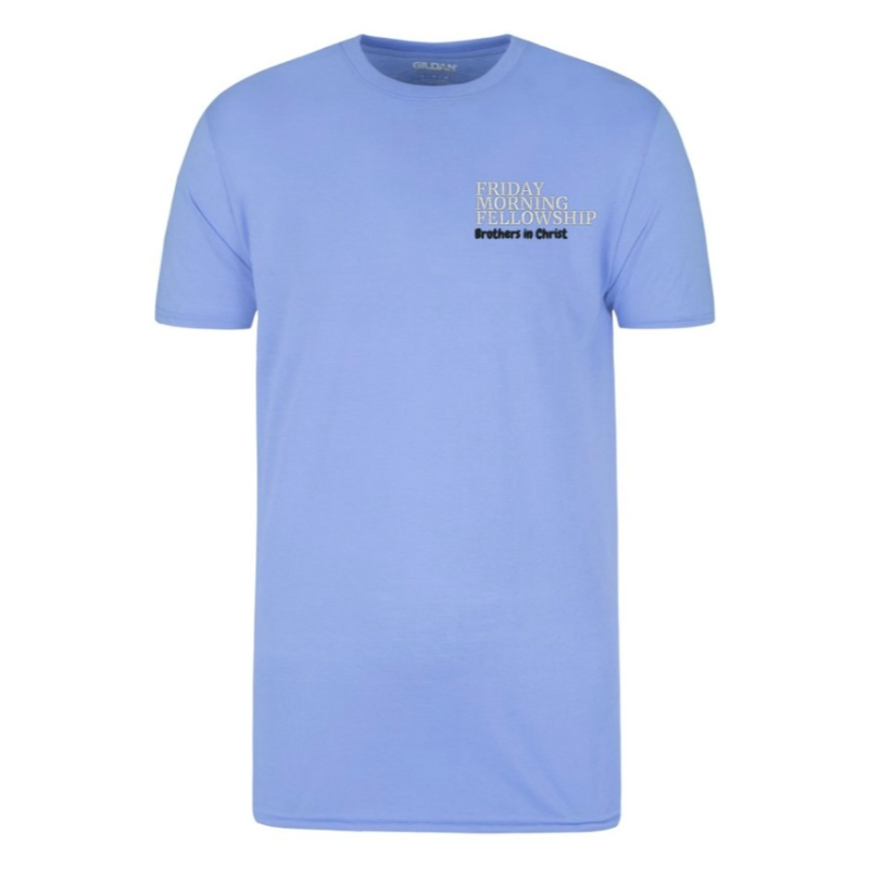 Carolina Blue Crew Neck T-Shirts Main Image