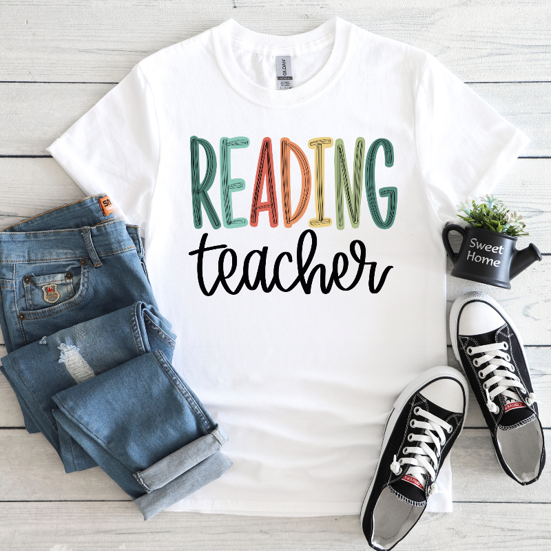 Reading Teacher (on white)