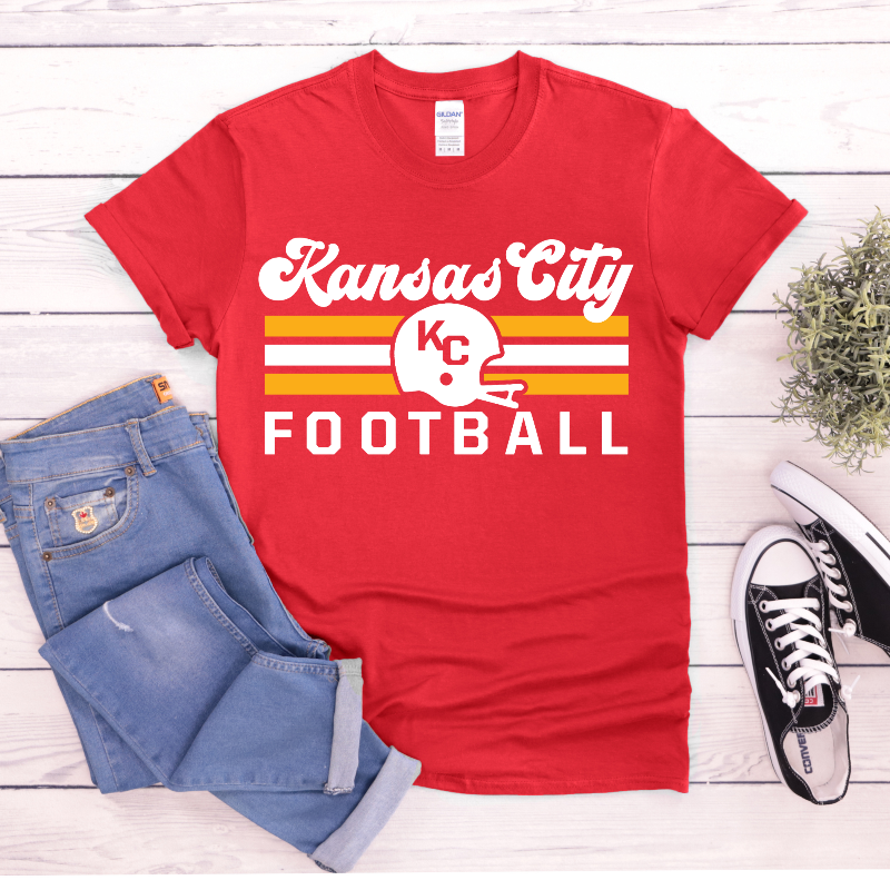 KC Football (on red)