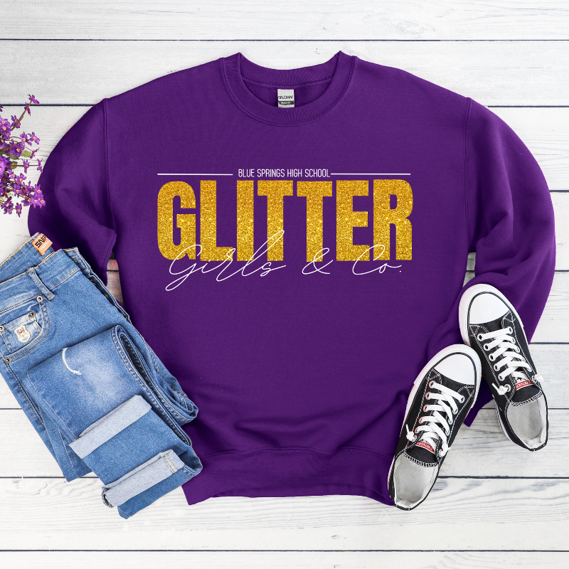 BSHS Glitter Girls & Co (on purple)