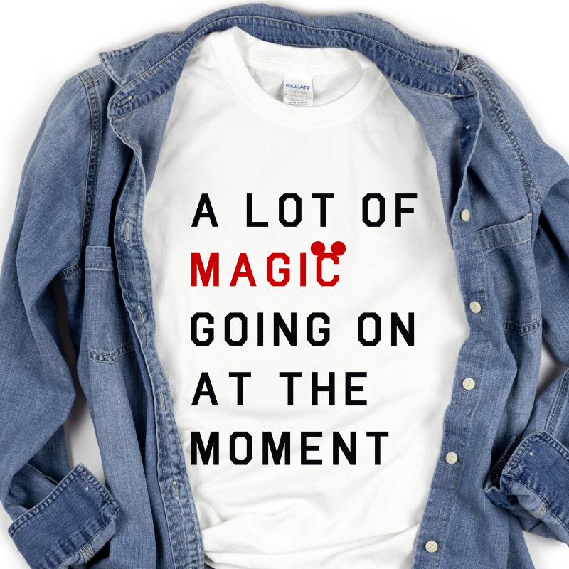 A Lot of Magic Going On at the Moment (on white)