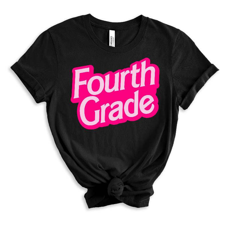 Barbie Fourth Grade (on Black)
