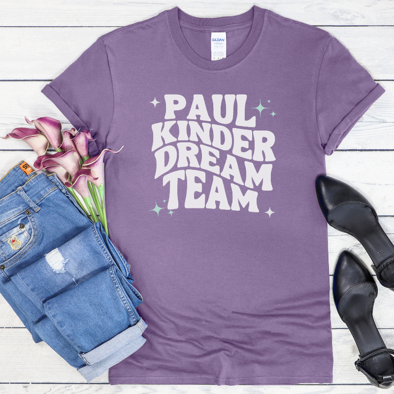 Paul Kinder Dream Team (on heather purple)
