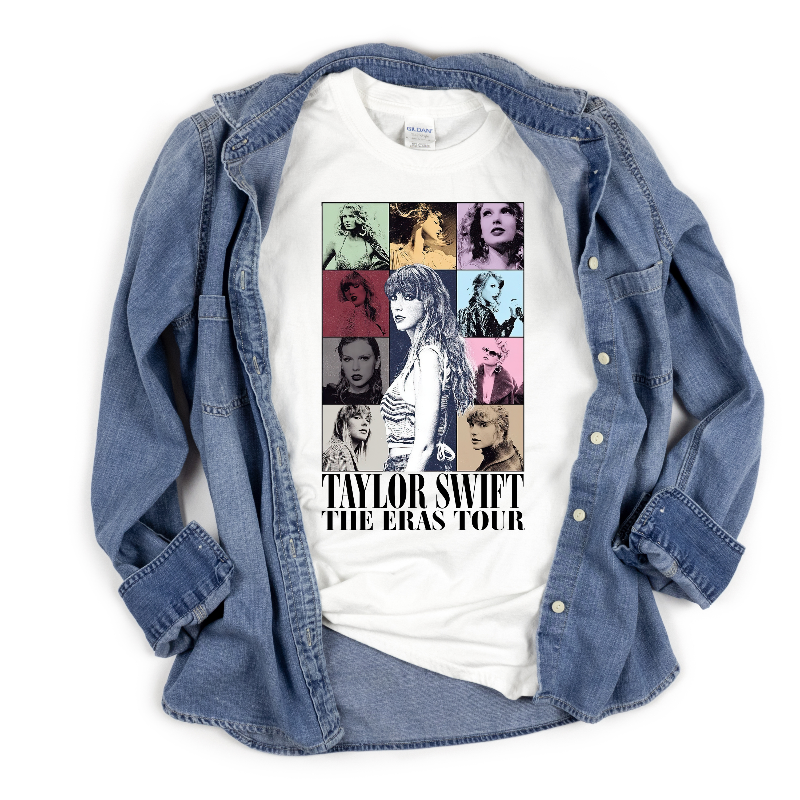 Taylor Swift The Eras Tour (on white)