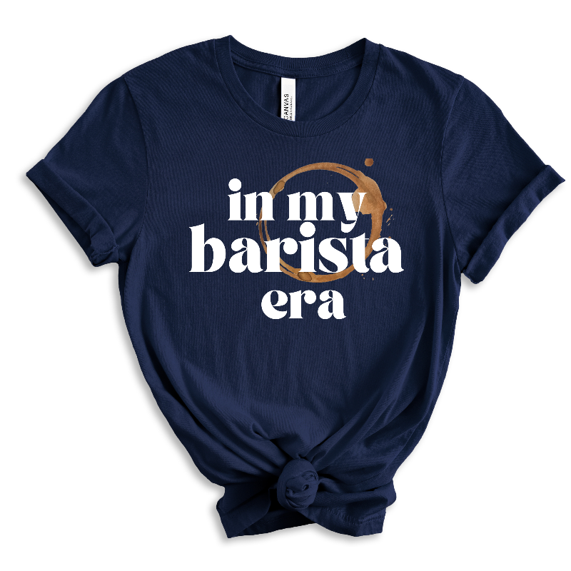 In my Barista Era (on navy)