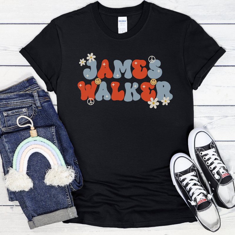 Retro James Walker (on black)