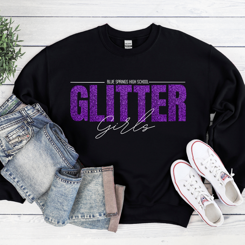 BSHS Glitter Girls & Co (on black)