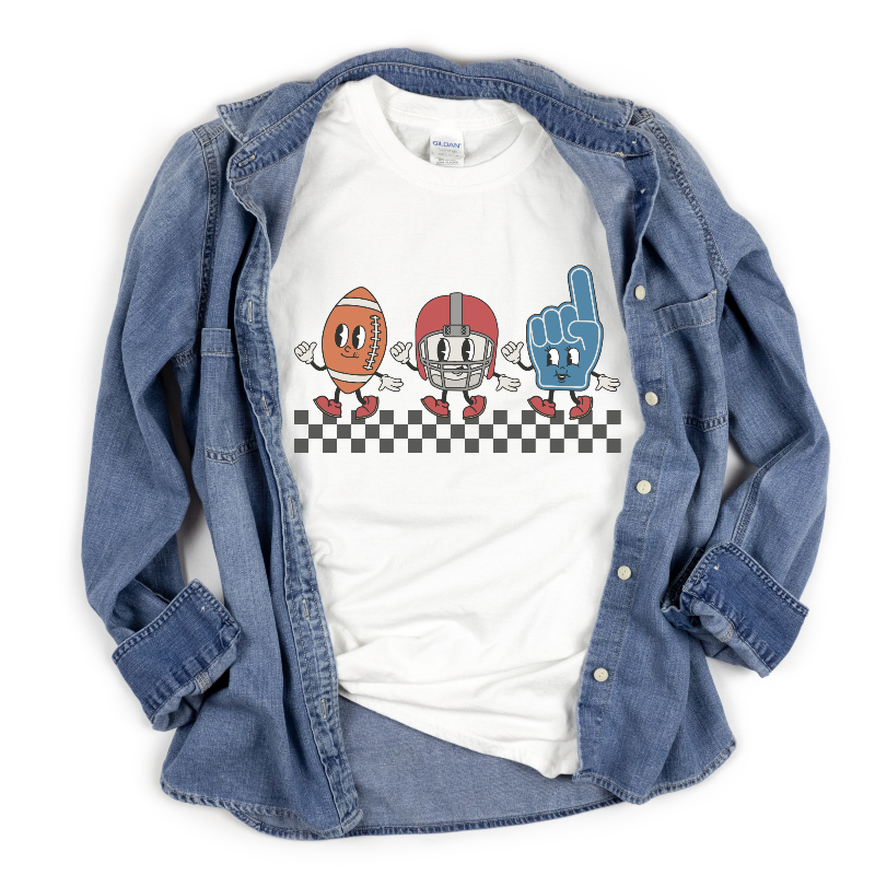 Football Things (on white)