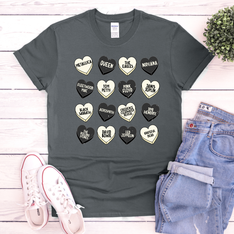 Rock Legends (on charcoal)