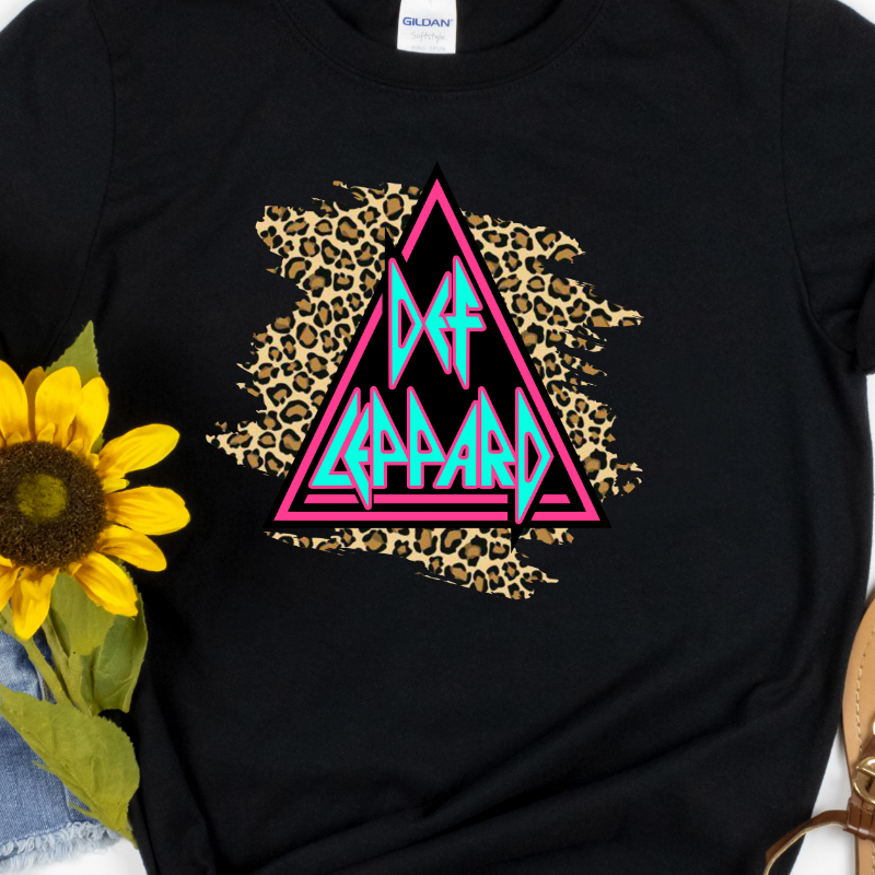 Def Leppard (on black)