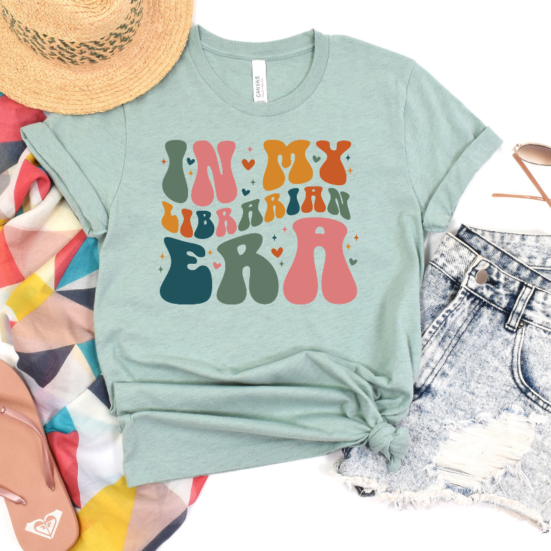 Librarian Era (on dusty blue)