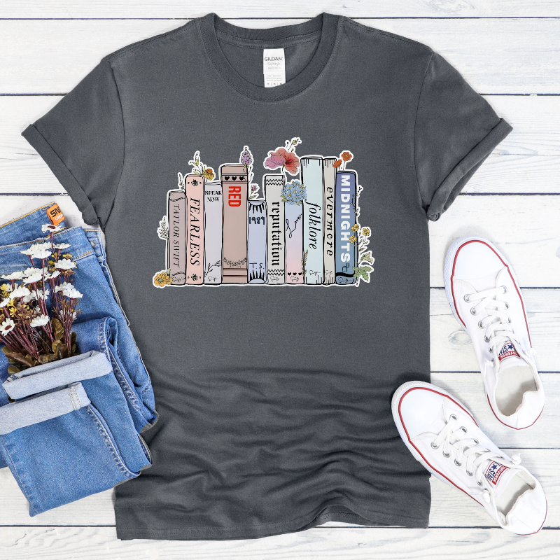 T Swift Eras (on dark heather)