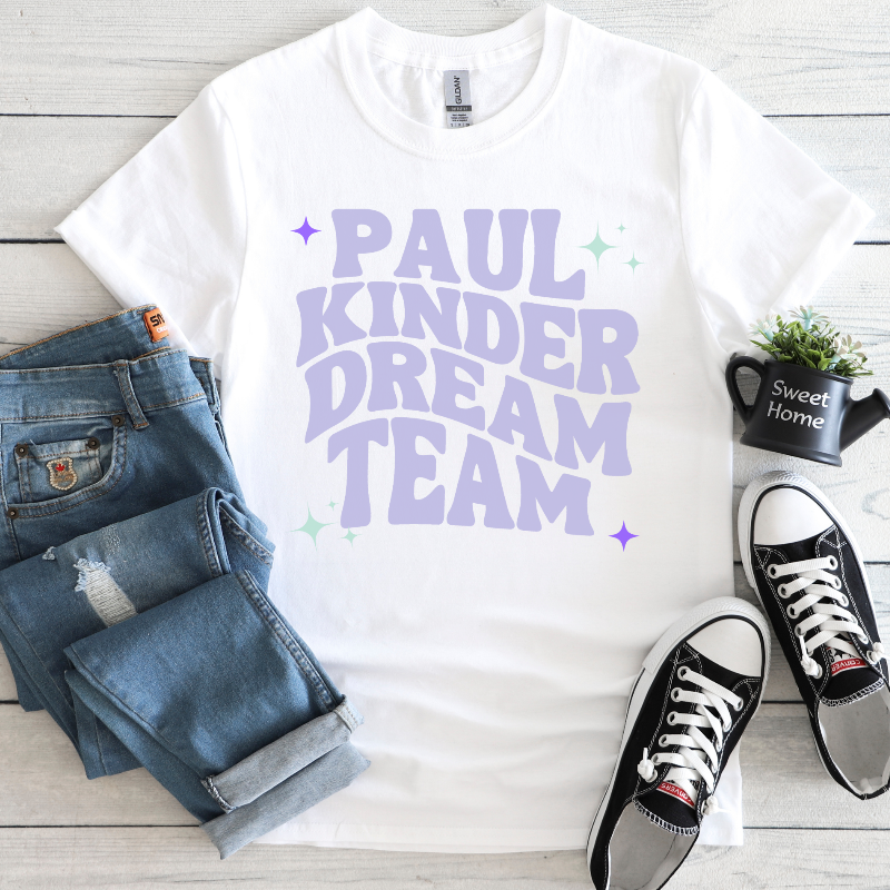 Paul Kinder Dream Team (on white)