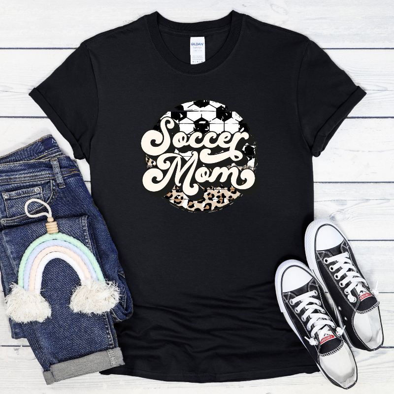 Soccer Mom (on black)