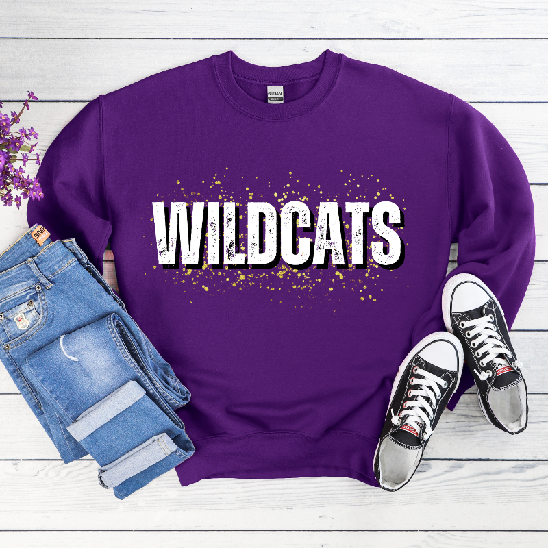Wildcats (on purple)