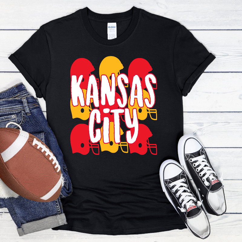 Kansas City Helmets (on black)