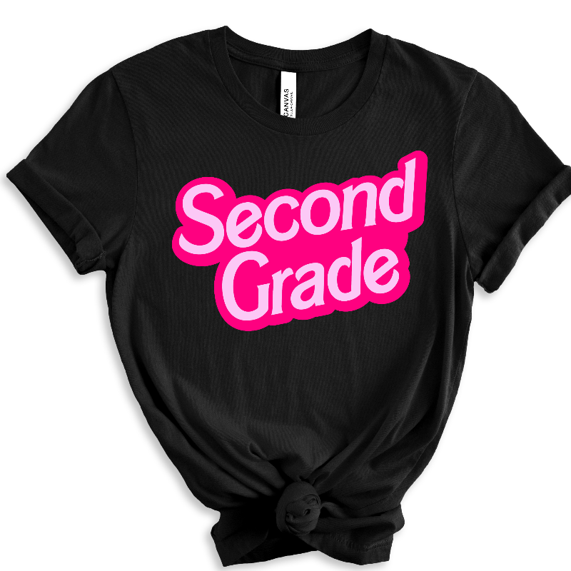 Barbie Second Grade (on Black) 