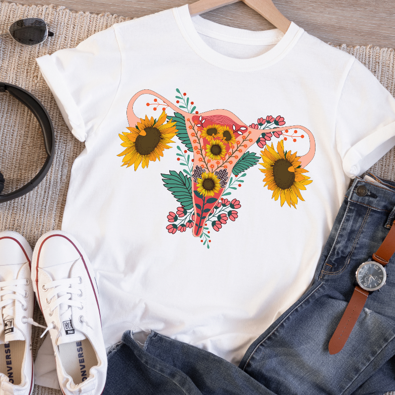 Floral Parts (on white)