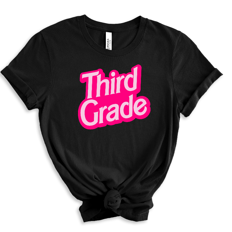 Barbie Third Grade (on Black)