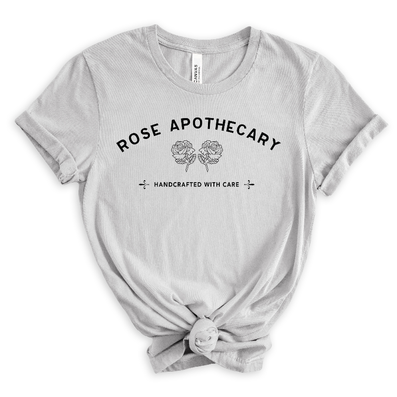 Rose Apothecary (on silver)