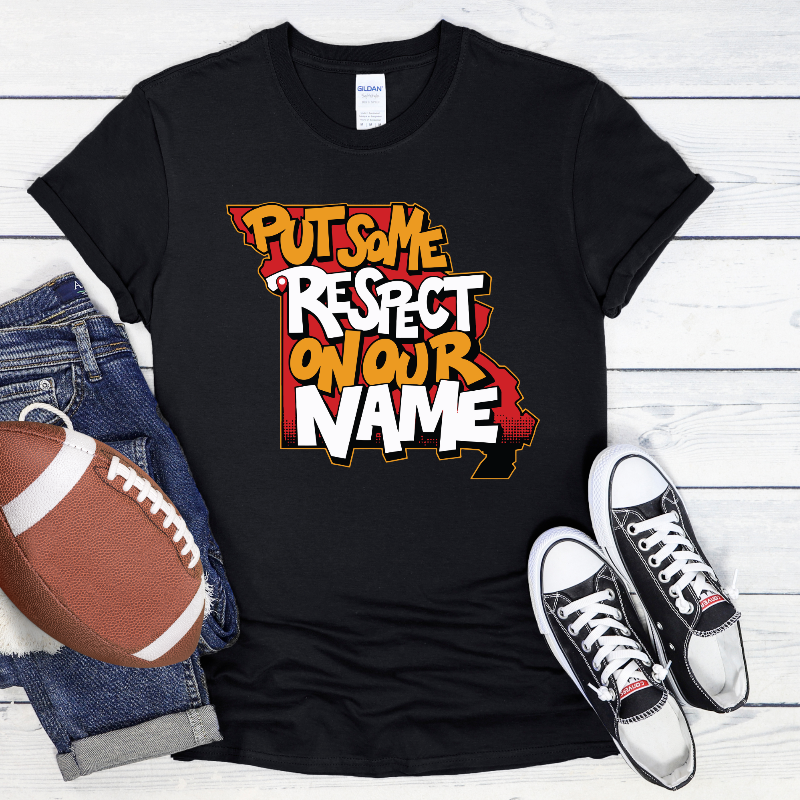 Respect on our Name (on black)