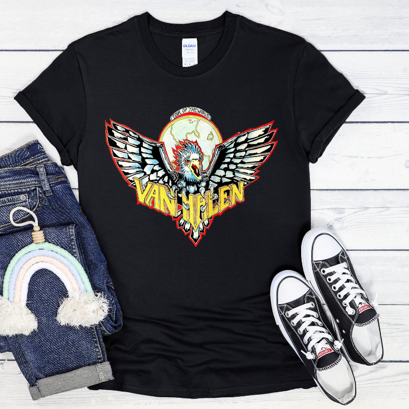 Van Halen (on black)