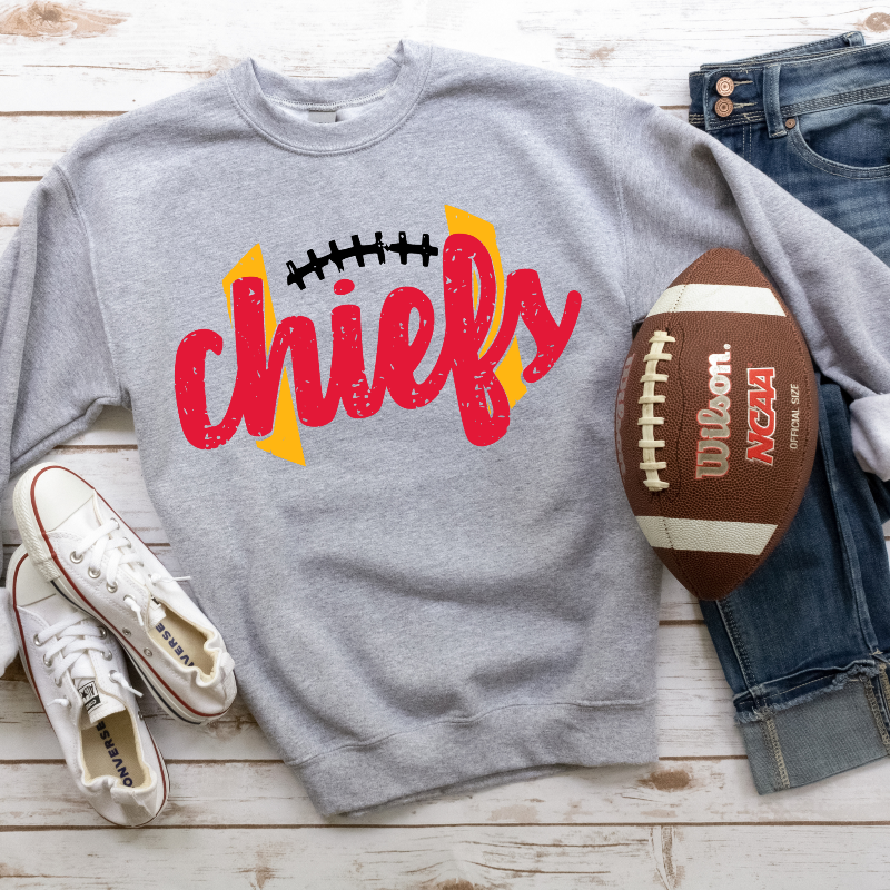 Chiefs Football (on heather gray)