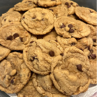 Browned Butter Chocolate Chip & Sea Salt Sourdough Cookies 