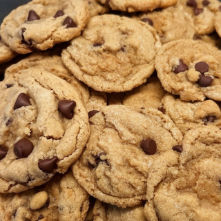 Browned Butter Chocolate Chip & Sea Salt Sourdough Cookies 
