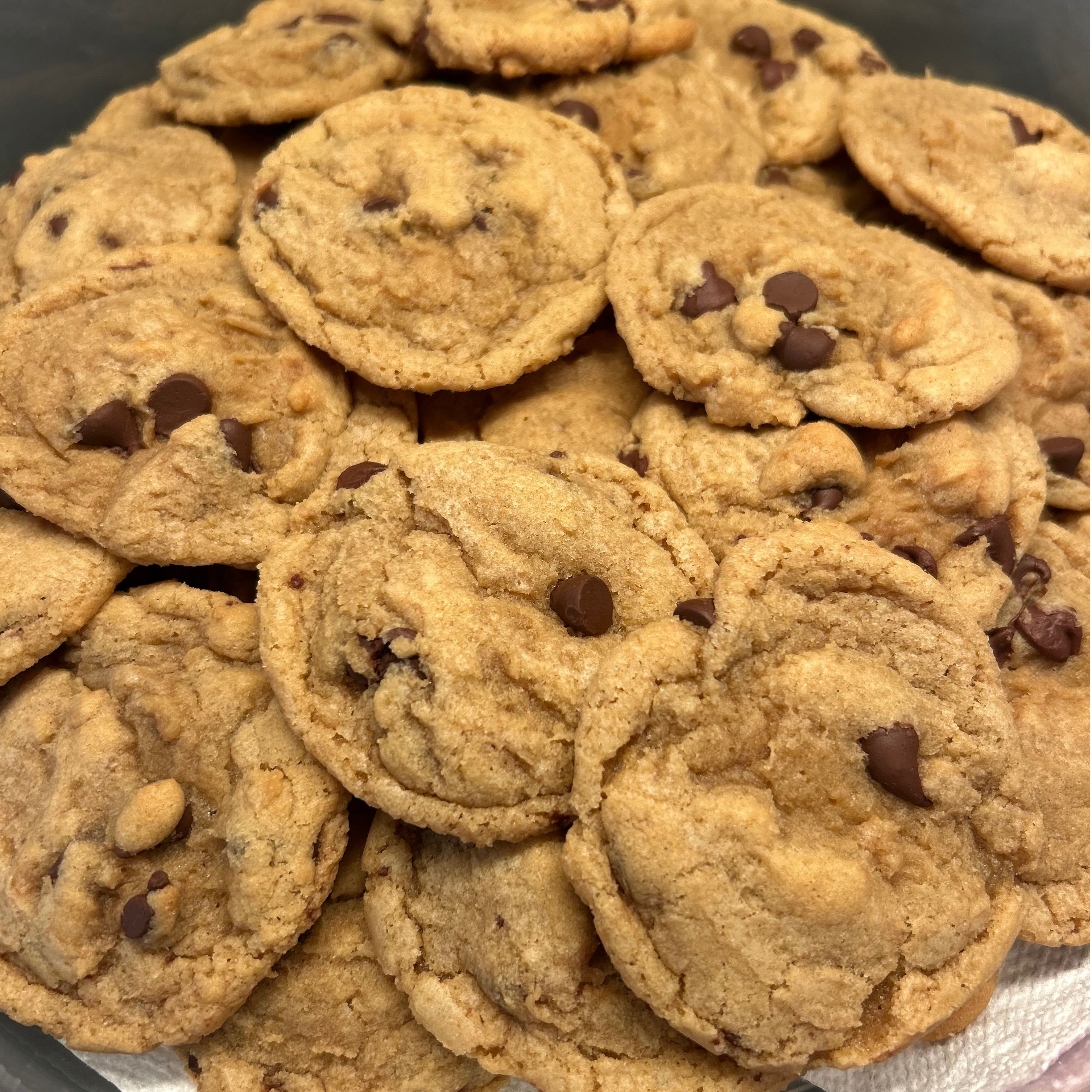 Browned Butter Chocolate Chip & Sea Salt Sourdough Cookies 