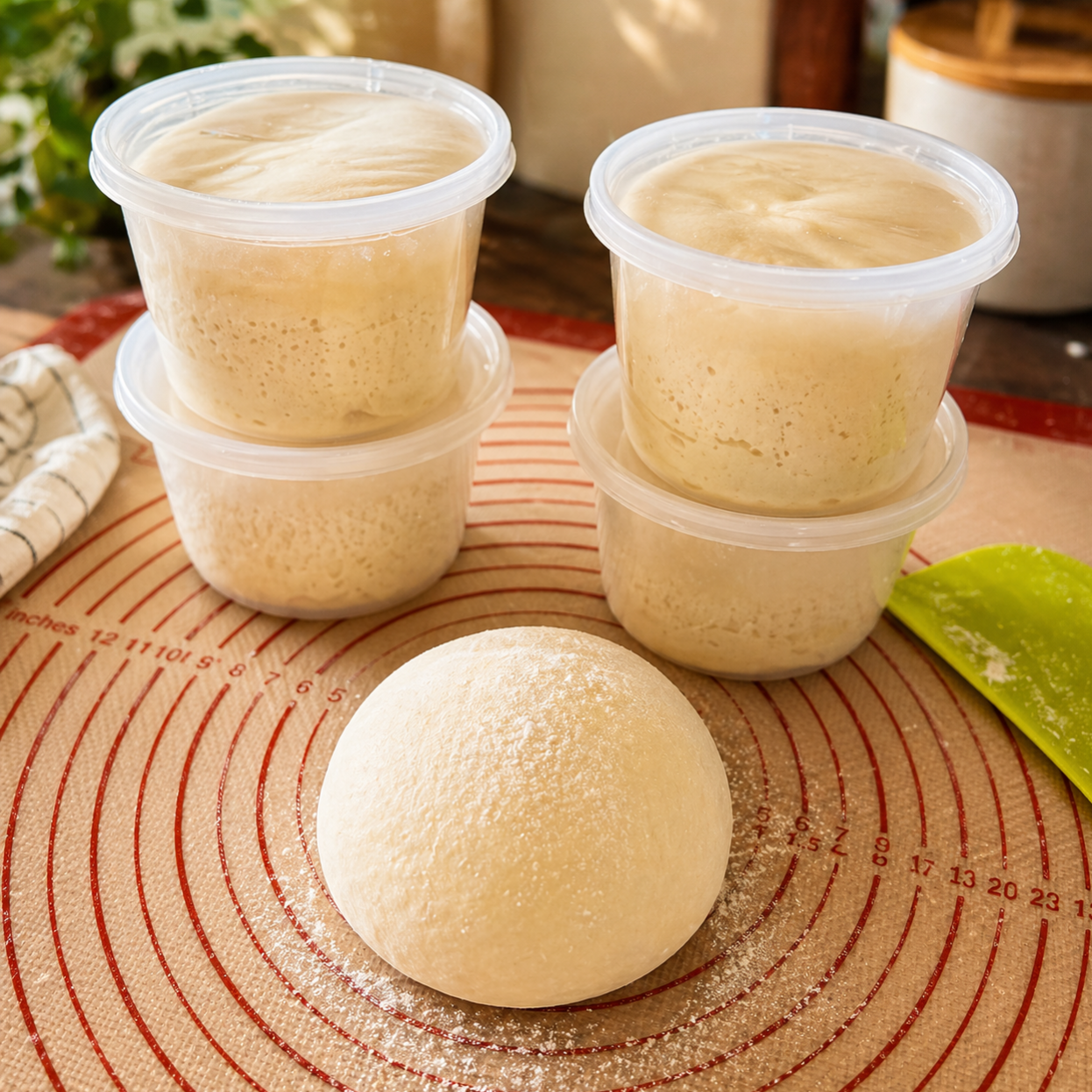 Sourdough Pizza Dough