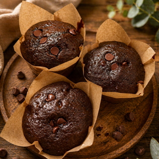 Double Chocolate Chip Muffins