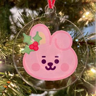 Cooky (Jungkook) Christmas Ornament