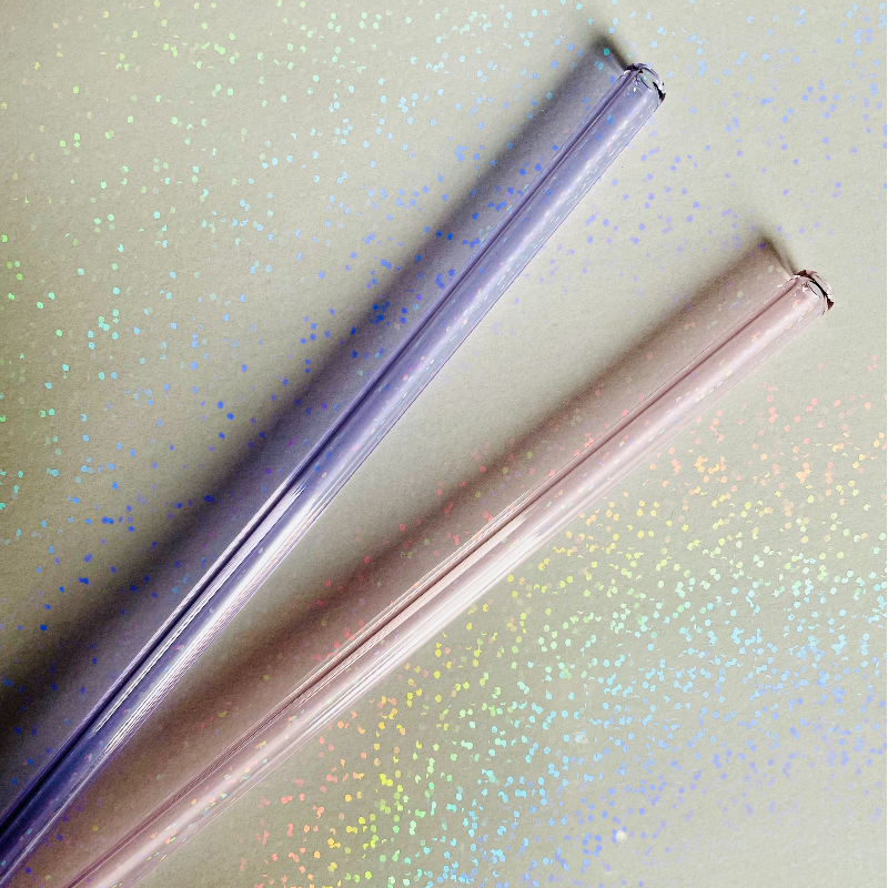 Colored Glass Straw Main Image