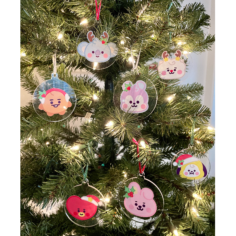 BT21 Baby Christmas Ornament Set of 7 Main Image