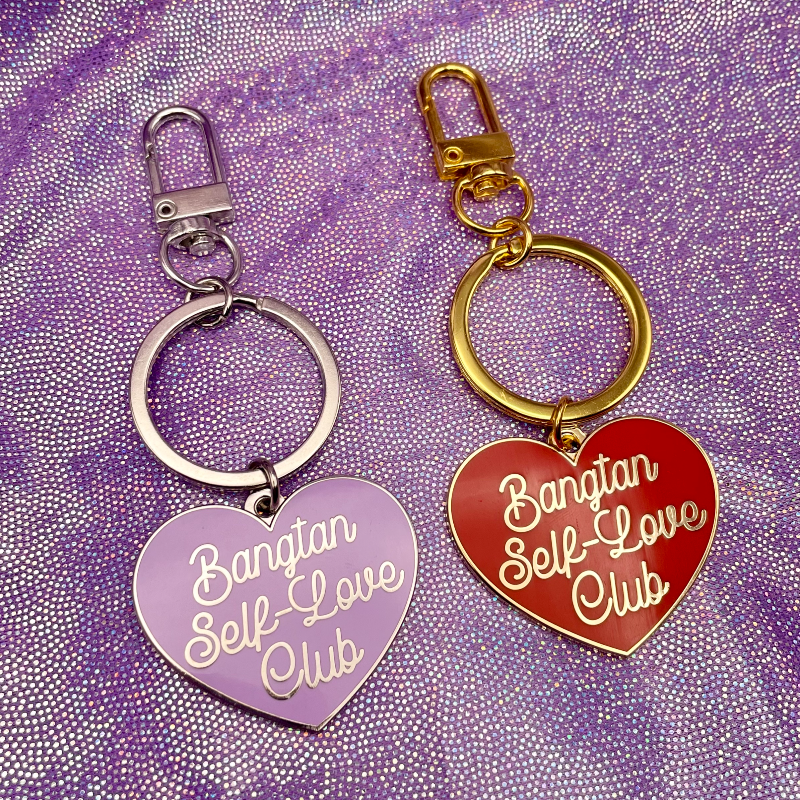 Bangtan Self-Love Club Keychain Main Image