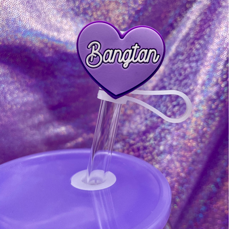 Bangtan Heart Straw Cover Main Image