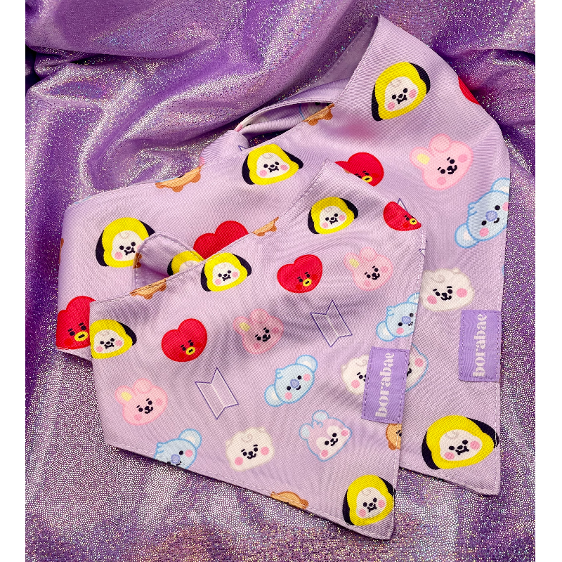 BT21 Baby Face Pet Bandana - Thumbnail (Preview) 2